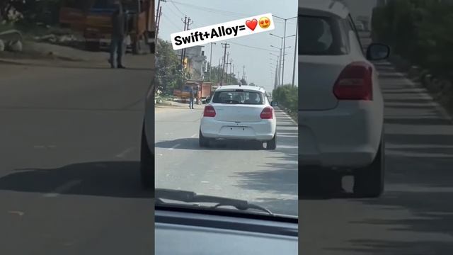Maruti Suzuki Swift ka modification Swift me new alloy wheel смотреть онлайн
