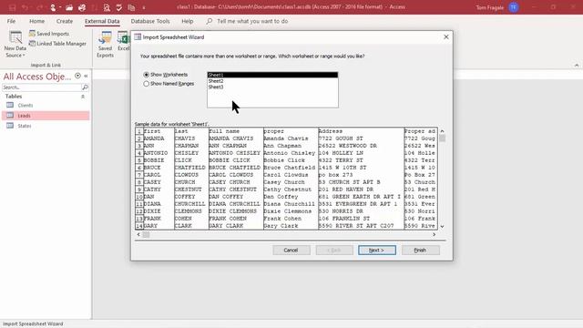 Access Importing Data from other sources - How to import text files,Excel files, and SQL Server dat смотреть онлайн