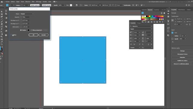 Astuce minute- Illustrator- ombre portee смотреть онлайн