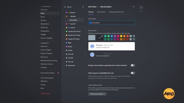 Creating Invisible Role Dividers — How to Make Centered Role Categories on Discord смотреть онлайн