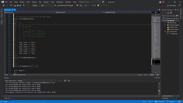C++ || Creating Tic Tac Toe With Ascii Graphics || Part 1 смотреть онлайн