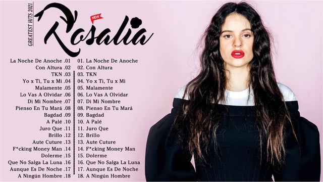 Rosalía Greatest Hits Full Album 2021 🌹 Best Songs Of Rosalía 2021