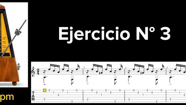 Ritmo de milonga en guitarra. Ejercicios con arpegios смотреть онлайн