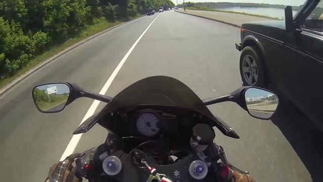 [Докатились!]Тест драйв Suzuki GSX-R. Настоящий джигит. смотреть онлайн