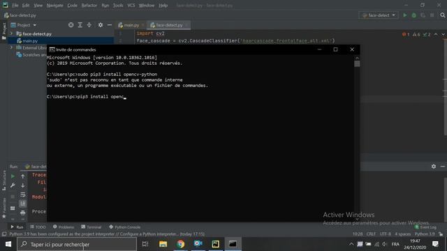 How to Install OpenCV on Windows in just 1 minute with Python смотреть онлайн