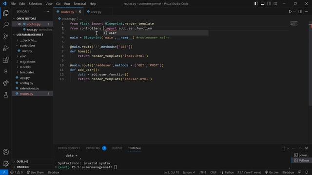 Flask CRUD Application With SQLAlchemy - Add Controller - 6 смотреть онлайн