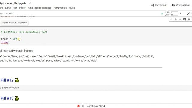 Pill 11 - what are reserved words in Python смотреть онлайн
