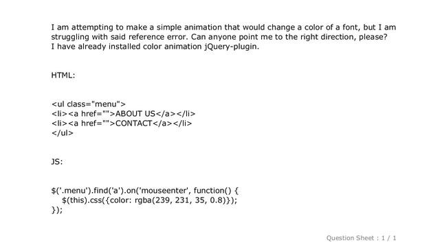 HTML : Uncaught ReferenceError: rgba is not defined смотреть онлайн