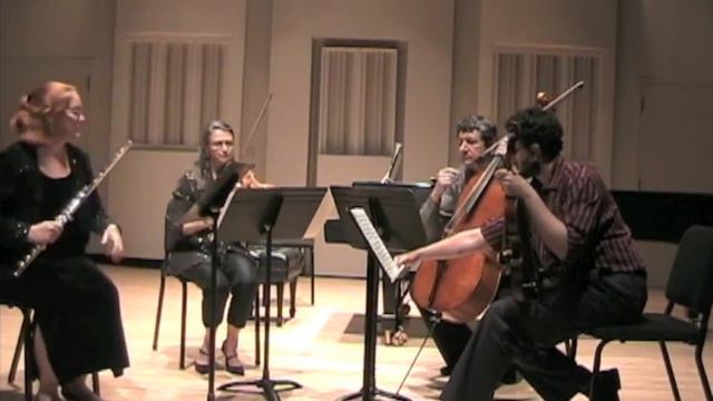 Mozart Flute Quartet in D Major, K. 285 - Kristen Stoner, flute смотреть онлайн