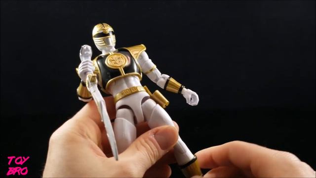 Mighty Morphin Power Rangers LEGACY WHITE RANGER Action Figure Toy Review смотреть онлайн