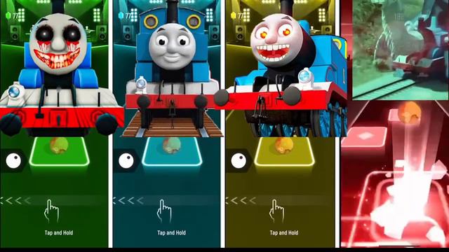 Yellow Thomas Train 🆚 Thomas Train Eater 🆚 Monster Thomas 🆚 Thomas The Train Tiles Hop EDM RUSH