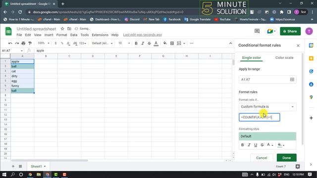 How to find and remove duplicates in google sheets 2023 [EASY] смотреть онлайн