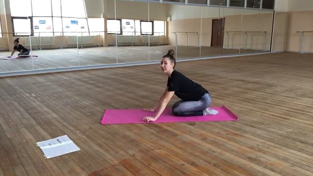 Athletic stretch (Растяжка). Комплекс 2. Часть 1 смотреть онлайн