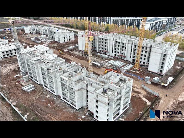 Ход строительства ЖК «Прованс» — октябрь смотреть онлайн