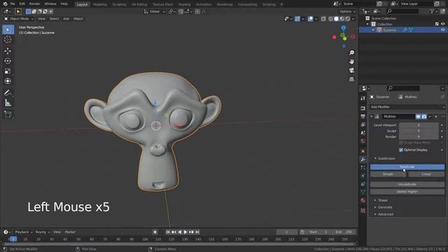 What is the difference between subdivision surface and multiresolution modifiers? | Blender 2.92 смотреть онлайн