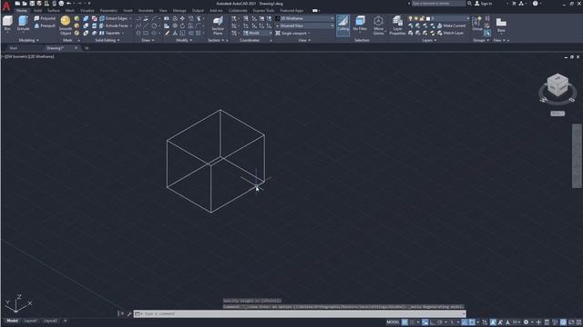 COMO HACER UNA CAJA EN AUTOCAD (HERRAMIENTA BOX) смотреть онлайн
