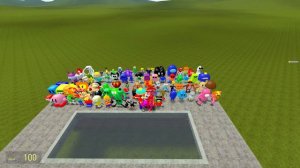 ALL METAL 3D MEMES vs ALL 3D SANIC CLONES MEMES IN Garry's Mod