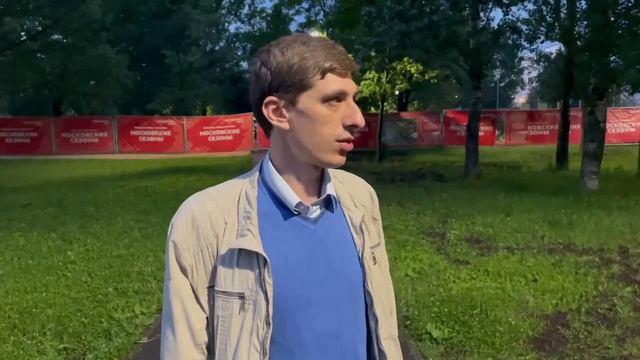 Комсомольцы Москвы в защиту парка Отрадное! смотреть онлайн