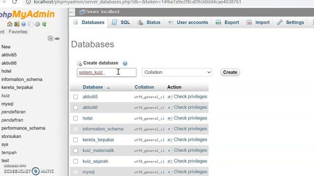 Cara Import SQL Pada Laman http://localhost/phpmyadmin/ смотреть онлайн