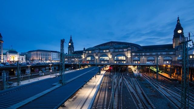 Hamburg Timelapse: Hauptbahnhof смотреть онлайн