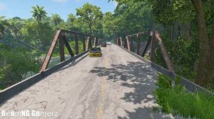 Тачки против огромных лежачих полицейских #8 - BeamNG