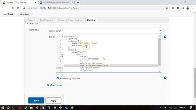 Jenkins Pipeline Environment Variables Explained | ? Jenkins Pipeline Tutorial смотреть онлайн