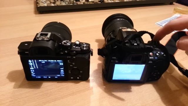 Шум затвора Sony A7 vs Sony A37 смотреть онлайн
