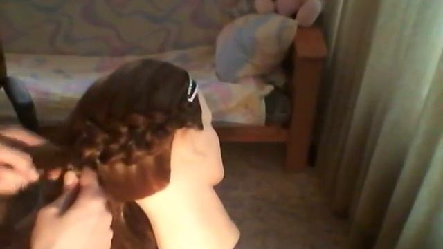 Причёска с греческой повязкой №3 смотреть онлайн