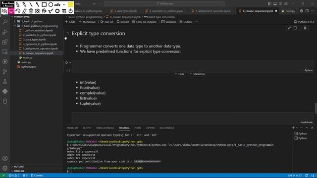 Type Casting: Converting Data Types in Python смотреть онлайн