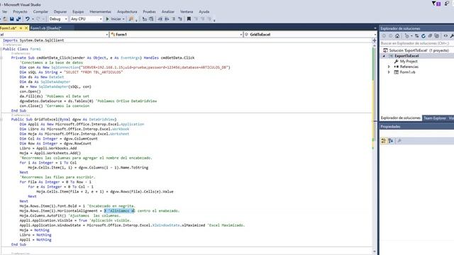 Export Datagrid To Excel смотреть онлайн