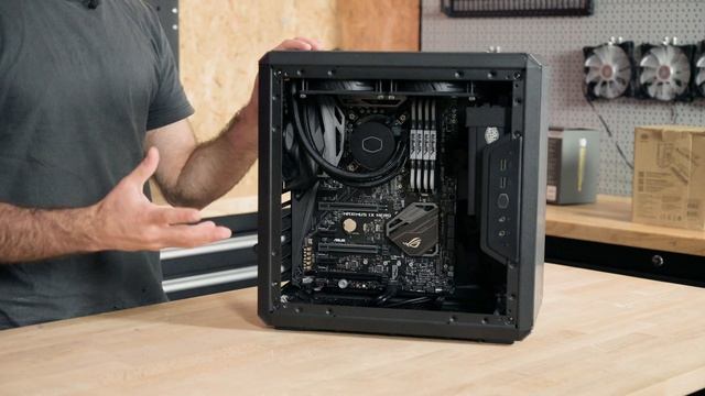 COOLER MASTER UNIVERSAL VERTICAL GPU HOLDER KIT смотреть онлайн