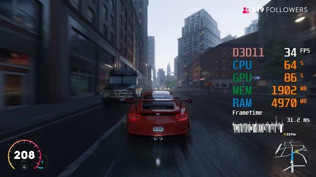 AMD Radeon HD 7870 -- Intel Core i3-8100 -- The Crew 2 FPS Test смотреть онлайн
