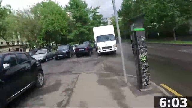 Дорога от м. Алексеевская до учебного центра МинМакс смотреть онлайн