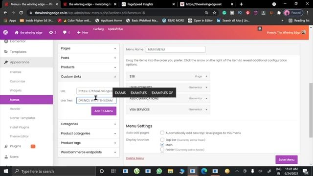 how to create custom link menu in wordpress смотреть онлайн