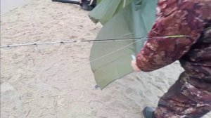 обзор рыболовный зонт- палатка