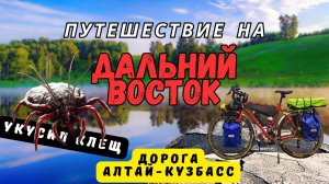 Путешествие на Дальний Восток|Серия 2|Дорога Алтай-Кузбасс, тепловой удар, укус клеща