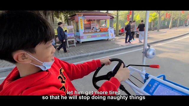 Chinese Cycle Rickshaw | China | Guangzhou Nansha | Kannada Vlogs | English Subtitles смотреть онлайн