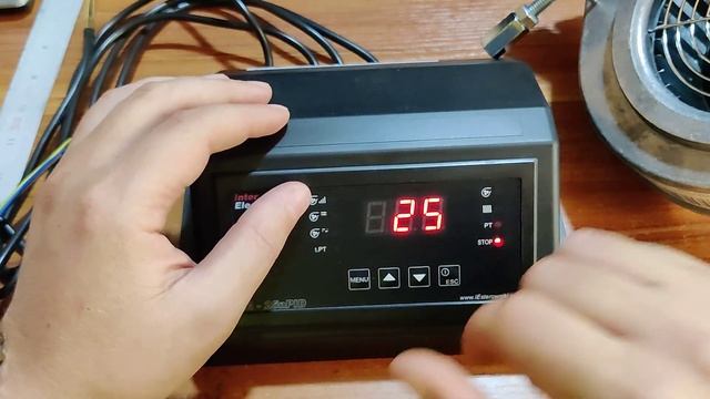 Автоматика inter Electronics ie25nPID Настройка и краткое руководство смотреть онлайн