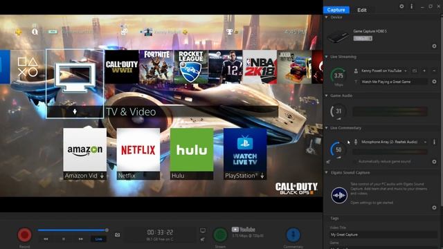 How to Stream Using the Elgato Game Capture HD (YouTube, Twitch, Facebook, etc) [EASY] смотреть онлайн