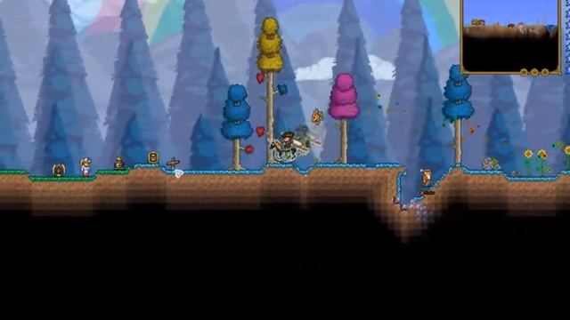 How to spawn corrupted/crimson mimics in Terraria смотреть онлайн
