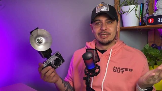 Вспышка для фотоаппарата Godox lux Senior смотреть онлайн