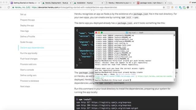 VueJS - Deploy NuxtJS on Heroku смотреть онлайн