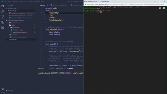 Deploying a Golang Server to Compute Engine! смотреть онлайн