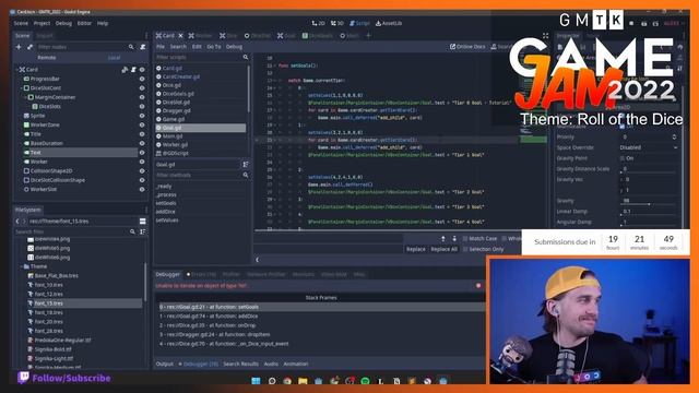 GMTK Game Jam 2022 Devlog смотреть онлайн