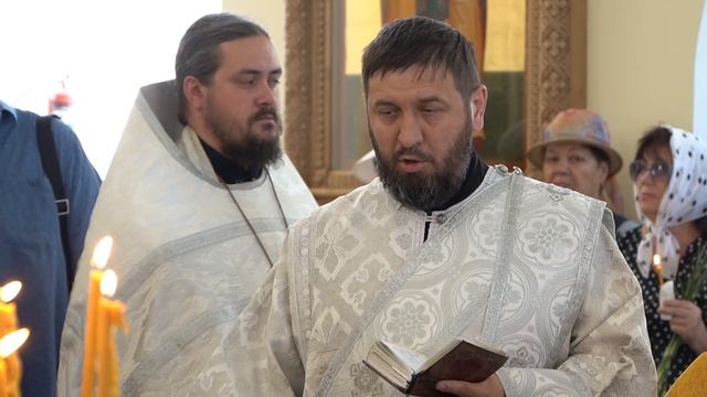В храме святой вмч Параскевы совершено отпевание Зинаиды Степыкиной смотреть онлайн