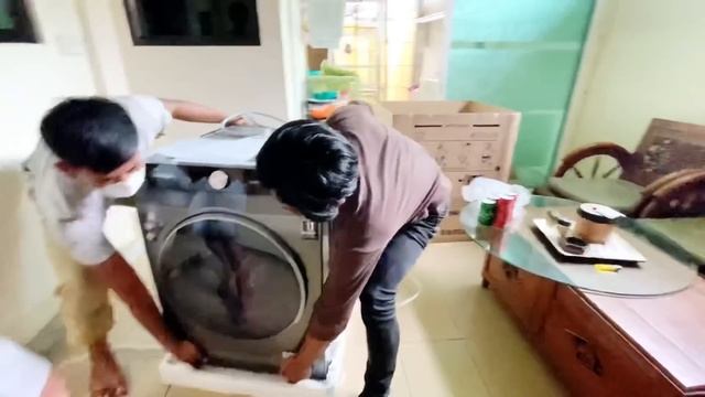 UNBOXING SAMSUNG DIGITAL WASHING MACHINE 2 In 1 INVERTER