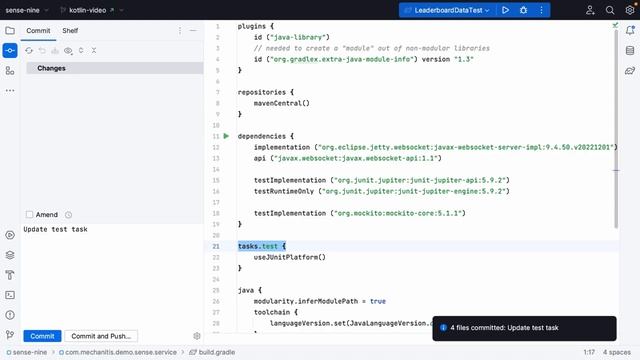 Converting Gradle build files to Kotlin with IntelliJ IDEA смотреть онлайн