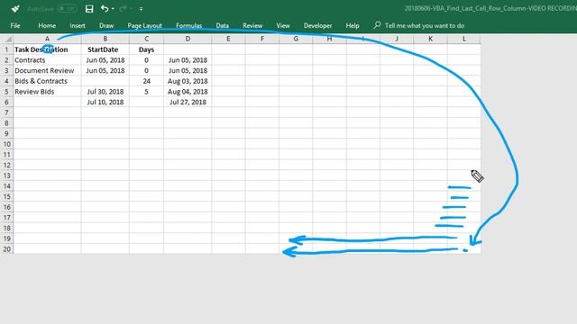 Excel VBA Tutorial: Find the Last Cell, Row or Column on a Worksheet смотреть онлайн