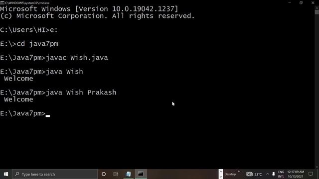 Java#4 | Command line arguments in Java - Practical Demo1 | by Prakash Gangumalla смотреть онлайн