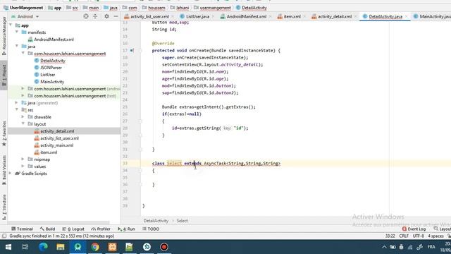 Affichage détails de base Mysql après click sur un item de ListView Android php Json смотреть онлайн
